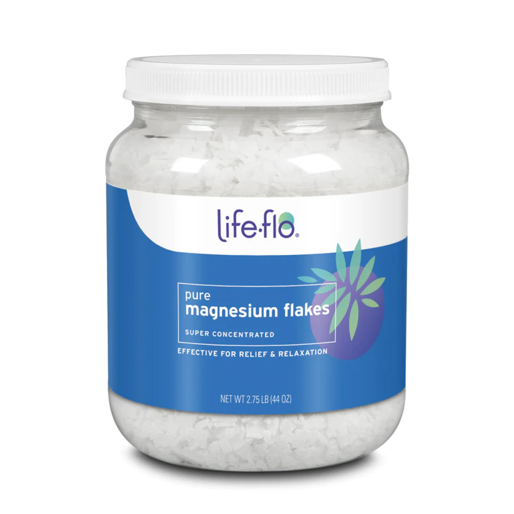 Порошок Life-flo Pure Magnesium Flakes - 44 oz (Пошкоджена банка) 2023-10-3588