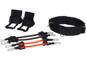Еспандер підсилювач стрибка Meta Elite Vertical Jumping System чорний, червоний Уні OFSM 2027502502