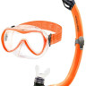 Набір маска і трубка Aqua Speed ALIZE FS + SAMOS 61090 помаранчевий Уні OSFM 621-75