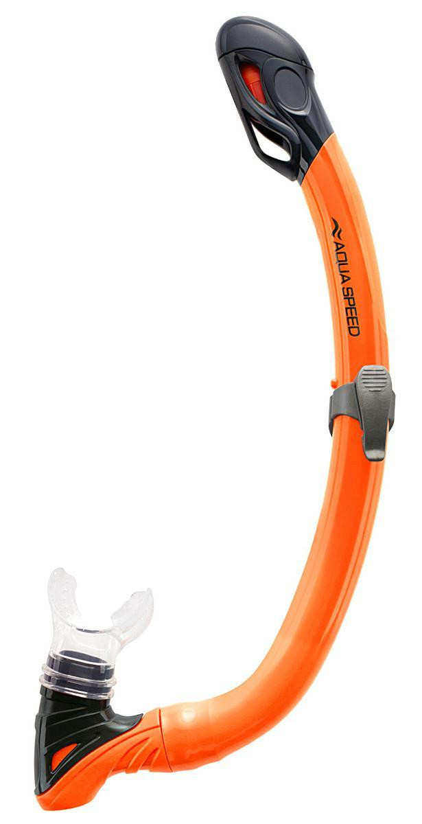 Набір маска і трубка Aqua Speed ALIZE FS + SAMOS 61090 помаранчевий Уні OSFM 621-75