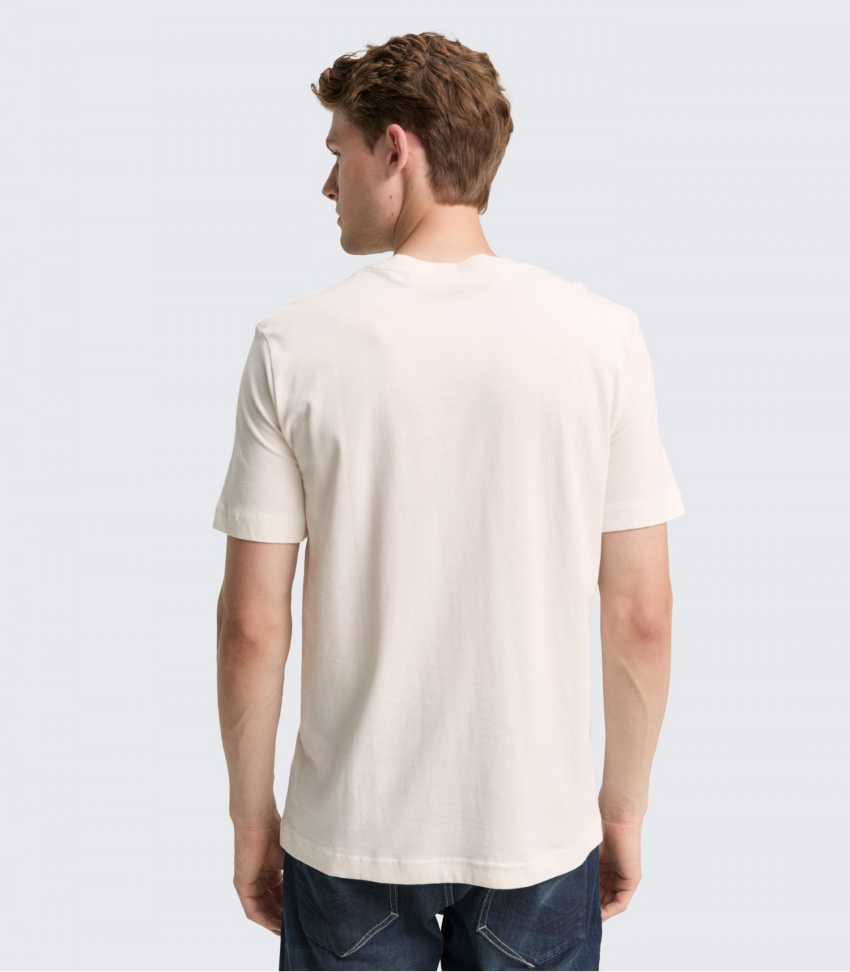 Футболка Printed T-shirt 1045773-10348 Tom Tailor L Білий 1045773-10348