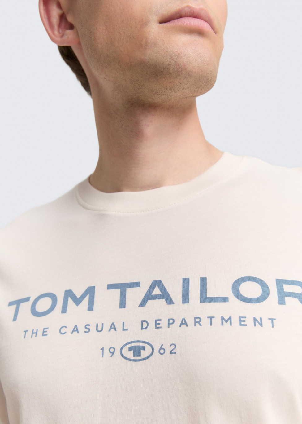 Футболка Printed T-shirt 1045773-10348 Tom Tailor L Білий 1045773-10348