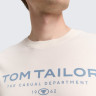 Футболка Printed T-shirt 1045773-10348 Tom Tailor L Білий 1045773-10348
