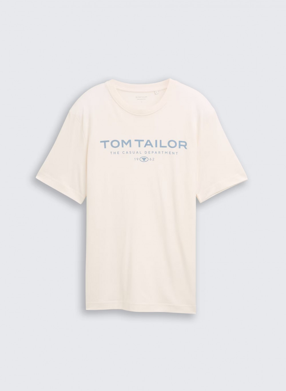 Футболка Printed T-shirt 1045773-10348 Tom Tailor L Білий 1045773-10348