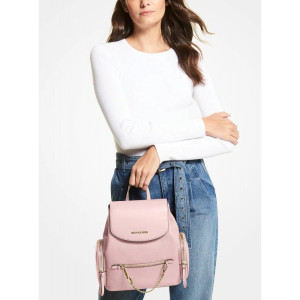 Сумка MICHAEL KORS Jet Set Medium Pebbled Leather Backpack 35T1GTTB6L