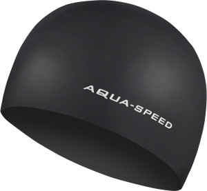 Шапочка для плавання Aqua Speed 3D CAP 5754 чорний Уні OSFM 092-07