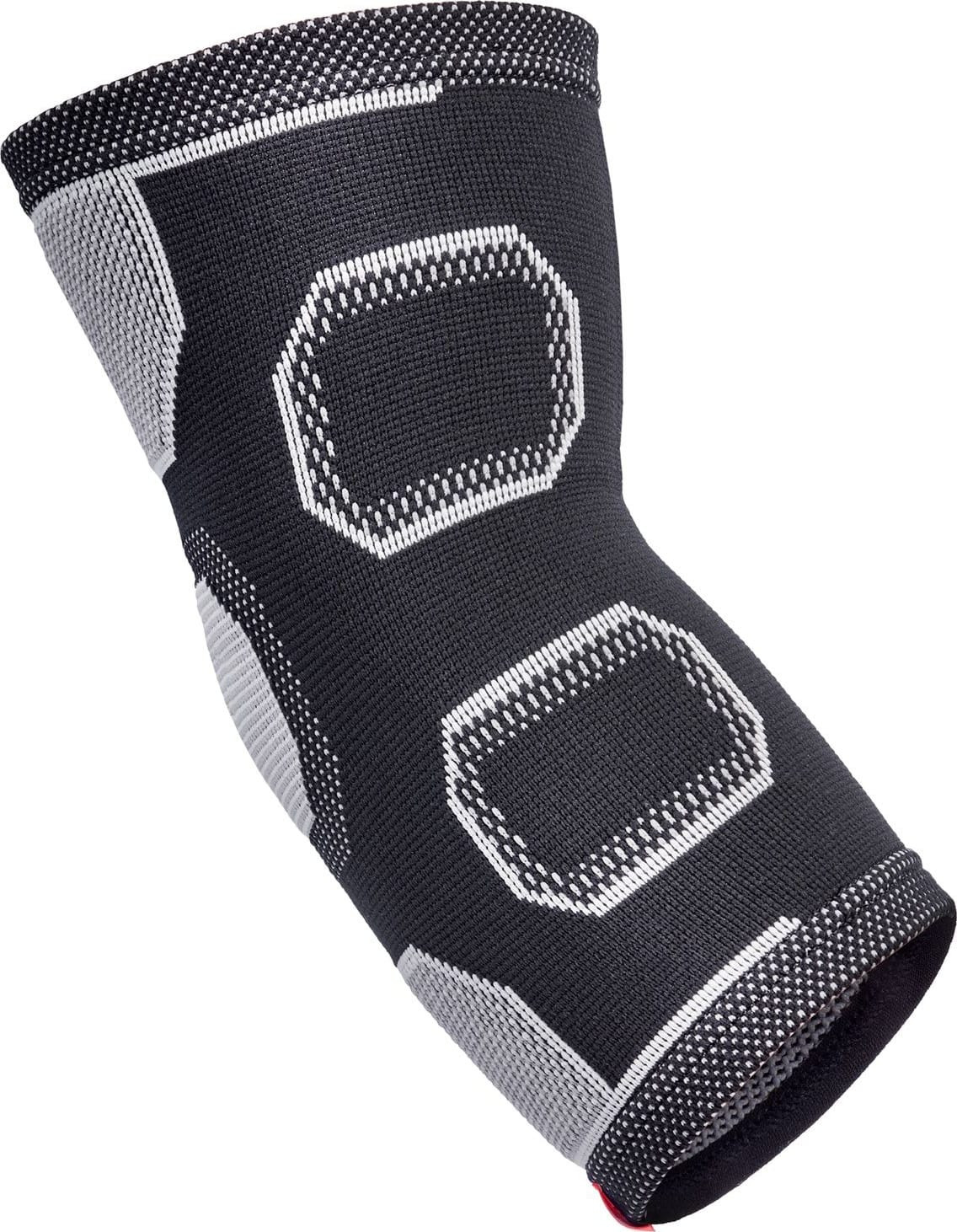 Фіксатор ліктя Adidas Elbow Support чорний, сірий M (ADSU-12532BK-NL) ADSU-12532BK-NL