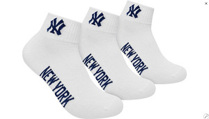 Шкарпетки New York Yankees 3 pk Quarter білий Уні 35-38 15100003-1001