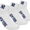 Шкарпетки New York Yankees 3 pk Quarter білий Уні 35-38 15100003-1001