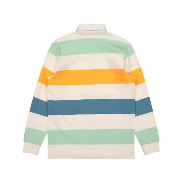 Кофта Carhartt WIP Hooded L/S Henwick Rugby Shirt Henwick Stripe Black I030063 4