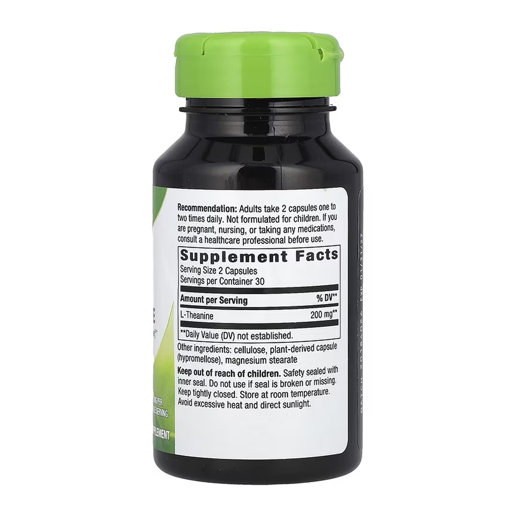 Капсули Nature's Way L-Theanine - 60 vcaps 2023-10-6428