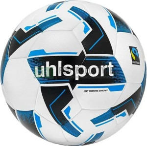 М'яч футбольний Uhlsport Top Training Synergy Fairtrade біло-чорно-синій 1001756 01 1001756-01