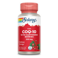 Капсули Solaray CoQ-10 200mg - 30 vcaps 2023-10-6775