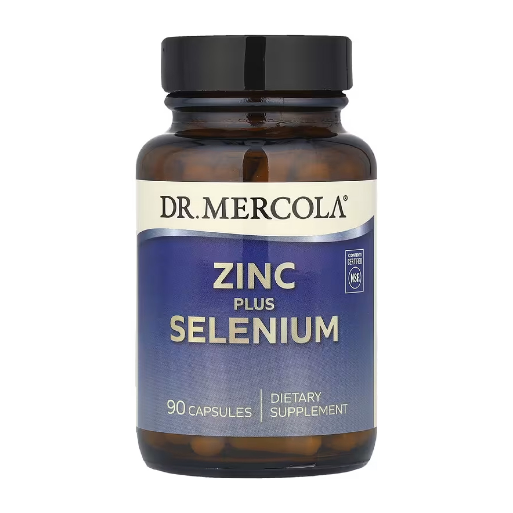 Капсули Dr. Mercola Zinc plus Selenium - 90 caps 2022-10-2470