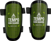 Щитки футбольні SELECT SHIN GUARD TEMPO v25 чорний, зелений L (зріст до 188см) (647840-141) 647840-141