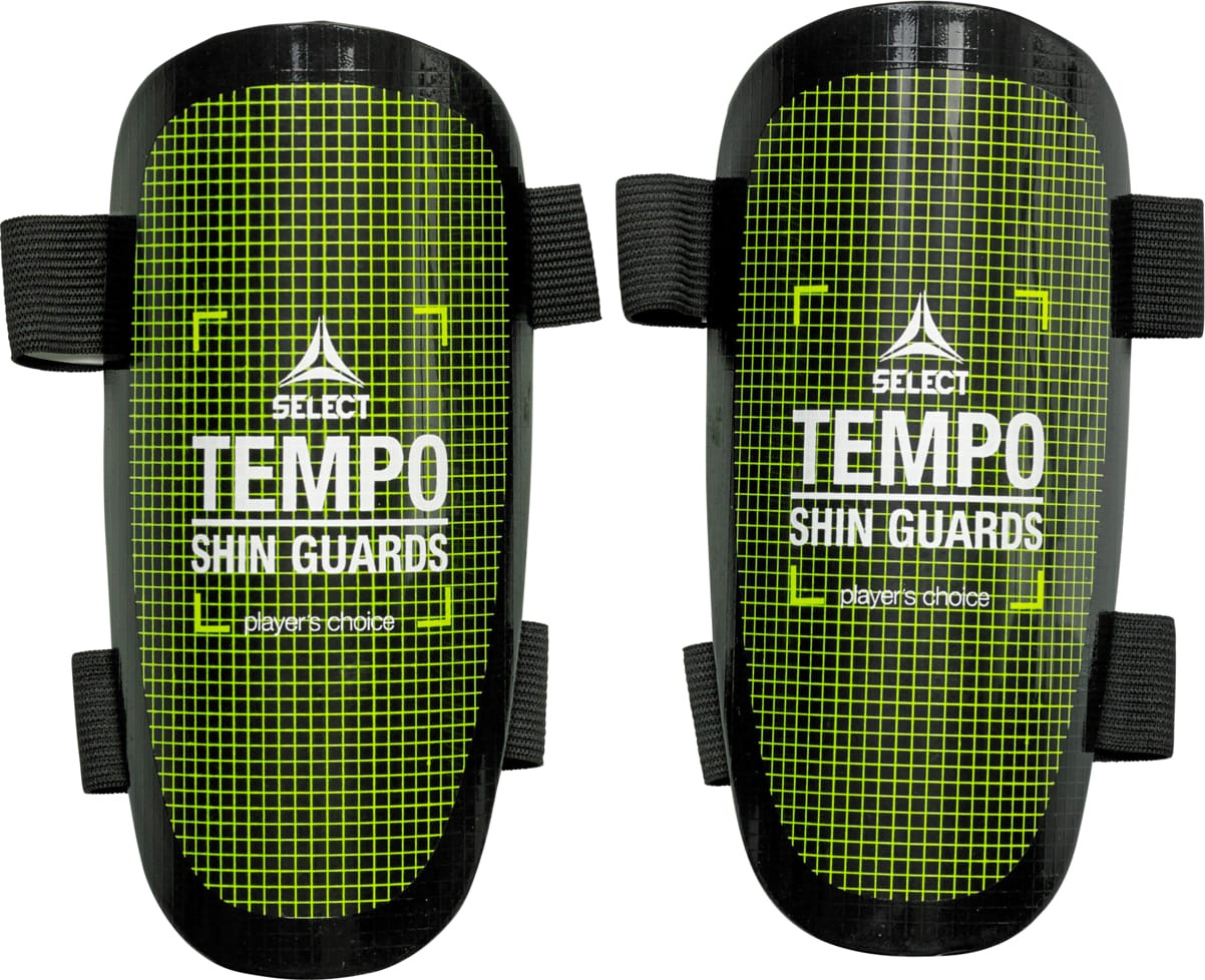 Щитки футбольні SELECT SHIN GUARD TEMPO v25 чорний, зелений L (зріст до 188см) (647840-141) 647840-141