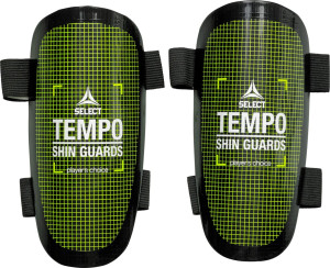 Щитки футбольні SELECT SHIN GUARD TEMPO v25 чорний, зелений L (зріст до 188см) (647840-141) 647840-141