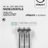Голка для насоса (3 шт.) Uhlsport INFLATING NEEDLES 1001198 01 0703 1001198-01-0703