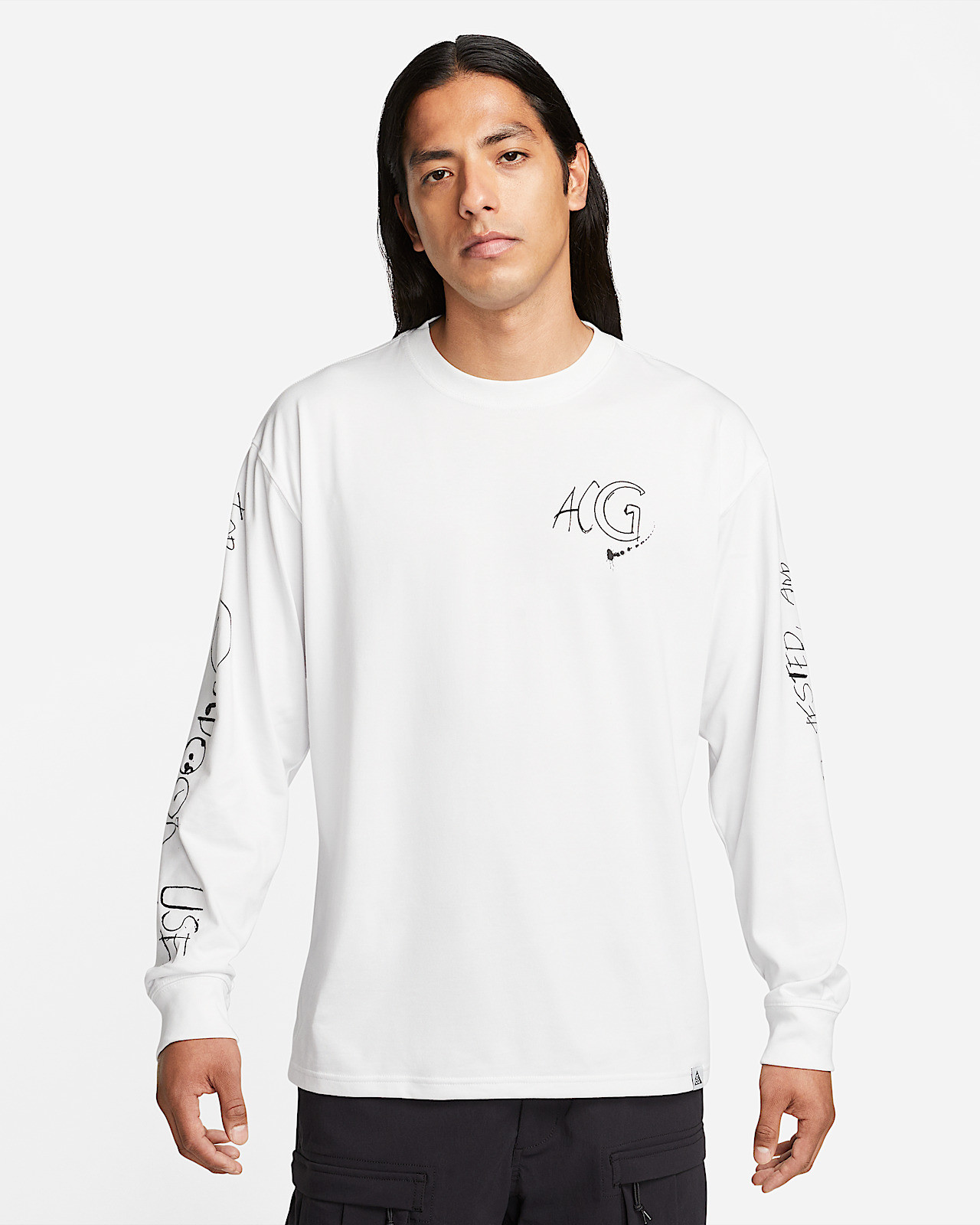 Лонгслів Nike Acg MenS Long-Sleeve T-Shirt White FJ2135-121
