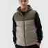 Безрукавка synthetic-fill down vest 4FWSS24TVJAM100-43S 4F L Хакі 4FWSS24TVJAM100-43S