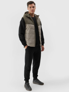 Безрукавка synthetic-fill down vest 4FWSS24TVJAM100-43S 4F L Хакі 4FWSS24TVJAM100-43S