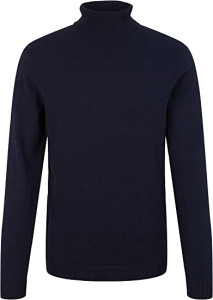 Кофта FINE KNITTED TURTLE NECK 1032304-10668 Tom Tailor M Темно-синій 1032304-10668