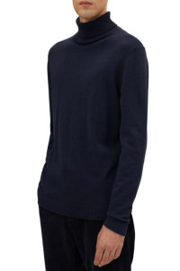 Кофта FINE KNITTED TURTLE NECK 1032304-10668 Tom Tailor M Темно-синій 1032304-10668