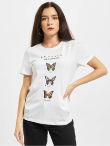 Футболка ONLKITA LIFE REG S/S BUTTERFLY BOX JRS 15235745-Bright White-Print: EMBRACE ONLY M Білий 15235745-BRIGHT WHITE-PRI