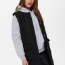Жилетка ONLNAYRA S/L LONG QUILT VEST CC PNT 15234787-Black ONLY L Чорний 15234787-BLACK