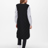 Жилетка ONLNAYRA S/L LONG QUILT VEST CC PNT 15234787-Black ONLY L Чорний 15234787-BLACK
