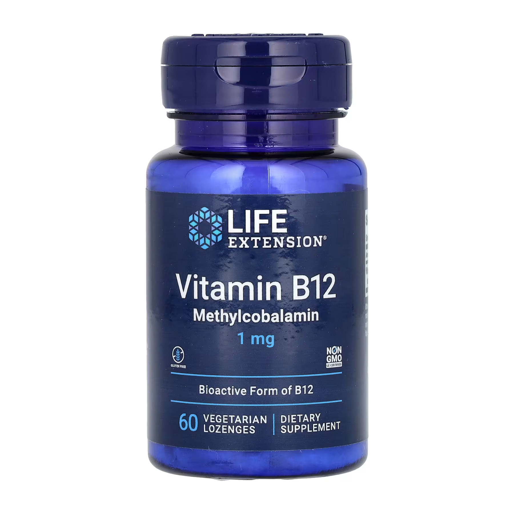 Льодяники Vitamin B12 Methylcobalamin 1 mg - 60 vcaps 2022-10-1891