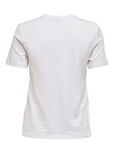 Футболка ONLKITA REG S/S COLLEGE TOP BOX JRS 15249486-Bright White-Print:BROOKLYN ONLY S Білий 15249486-BRIGHT WHITE-PRI