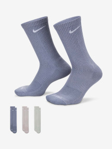 Шкарпетки Nike Everyday Plus Cushioned Crew Multi (3 пари) SX6888-933