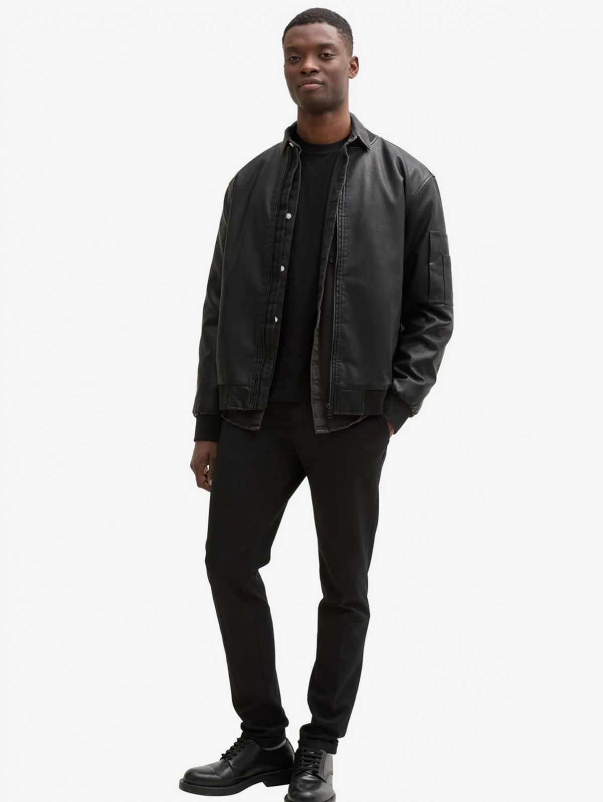 Футболка Denim 1043491-10916 Tom Tailor L Чорний 1043491-10916