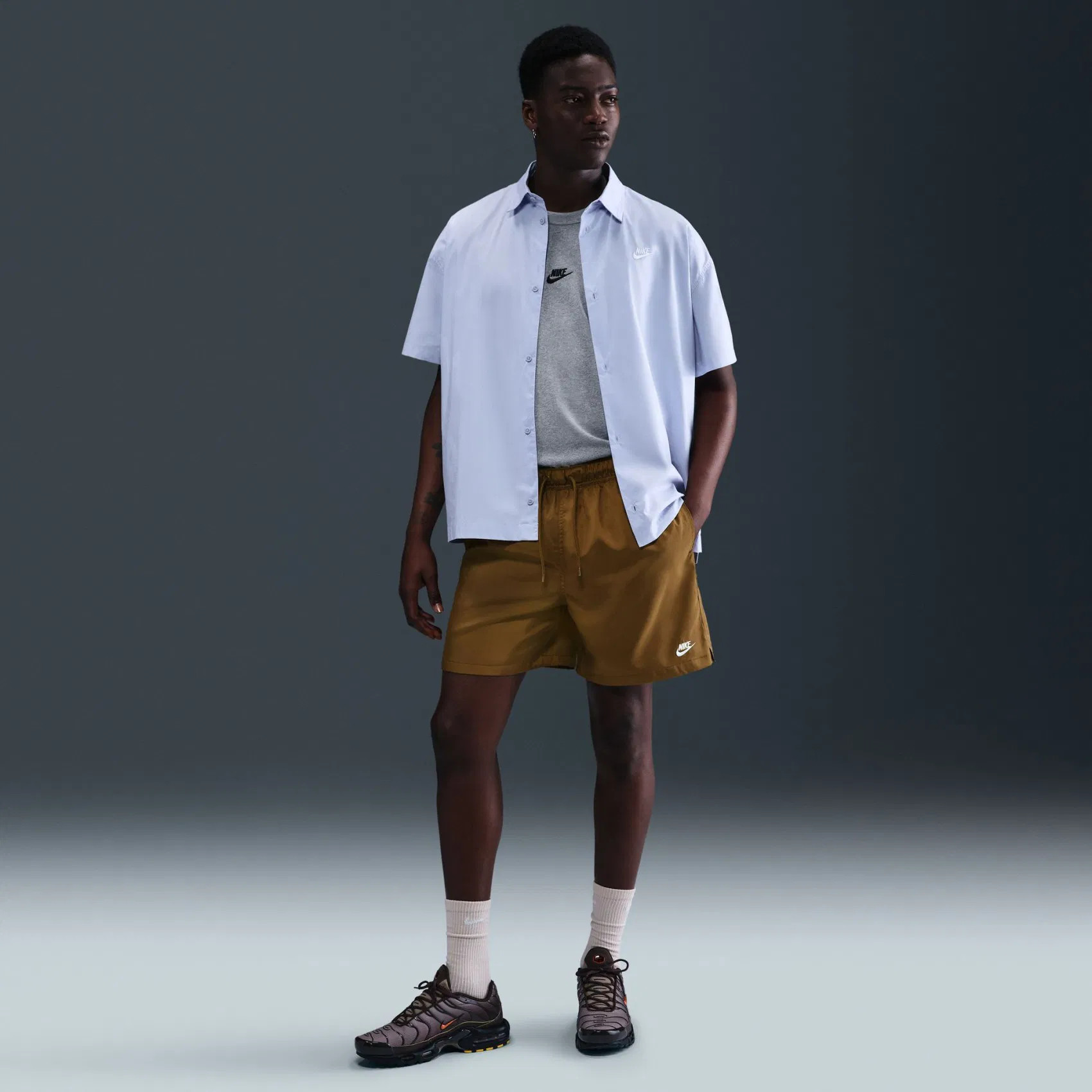 Шорти чоловічі Nike Club Brown FN3307-235