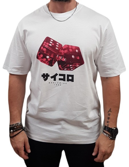 Футболка Jack & Jones JORPLASMA TEE SS CREW NECK 12269984-BrightWhite