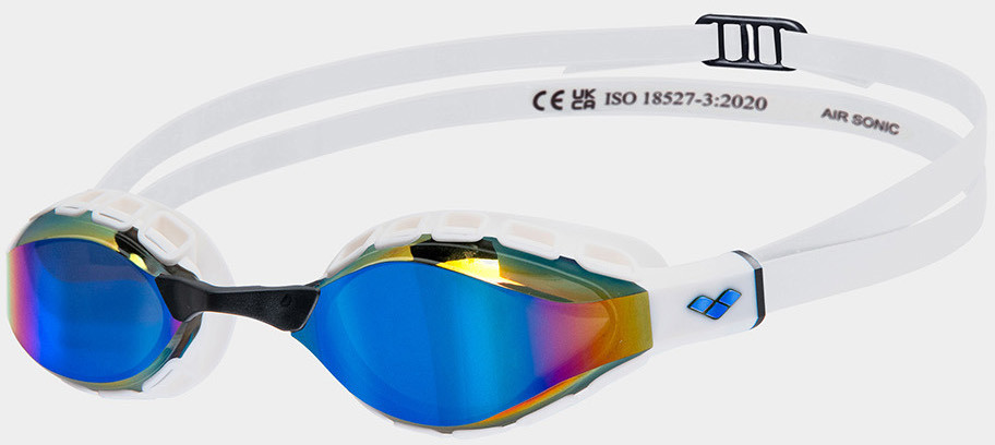 Окуляри для плавання Arena AIR SONIC MIRROR синій, білий One Size 011004-120
