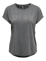 Футболка ONPNESIN CURVED BURNOUT SS TEE 15239786-Dark Grey Melange Only Play XS Темно-сірий 15239786-DARK GREY MELANG