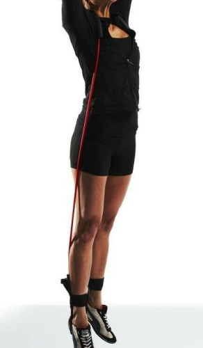 Еспандер пліометричний Meta Portable Resistance Jumper бордовий Уні OFSM 2000250501