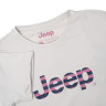 Футболка JEEP T-SHIRT OVERSIZE Striped Print Turn O102611-J863