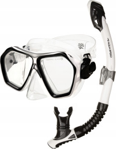 Набір маска і трубка Aqua Speed Blaze + Borneo 60317 чорний Уні OSFM 618-05