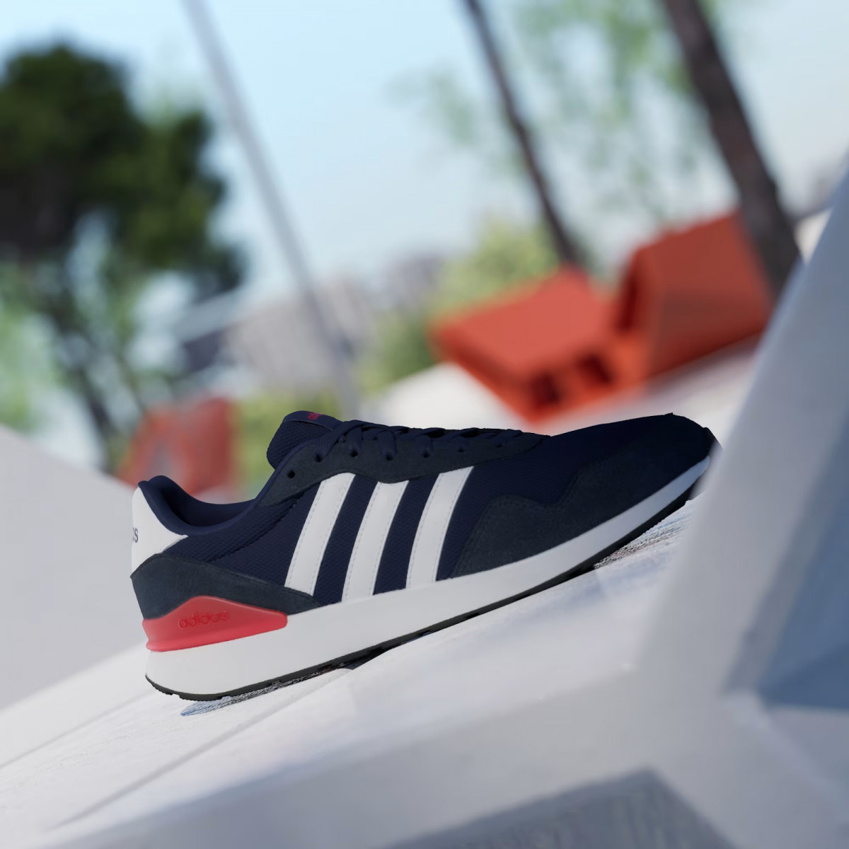 Кросівки RUN 60s 4.0 JR6620 Adidas 9 (43,5) Темно-синій JR6620
