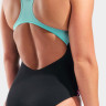 Купальник закритий для жінок Arena GRAPHIC SWIMSUIT SWIM PRO L чорний, блакитний, рожевий Жін 42 010809-580