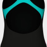 Купальник закритий для жінок Arena GRAPHIC SWIMSUIT SWIM PRO L чорний, блакитний, рожевий Жін 42 010809-580
