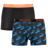 Труси-боксери Puma BIG LOGO AOP BOXER 2P чорний, синій Чол M 501012001-030