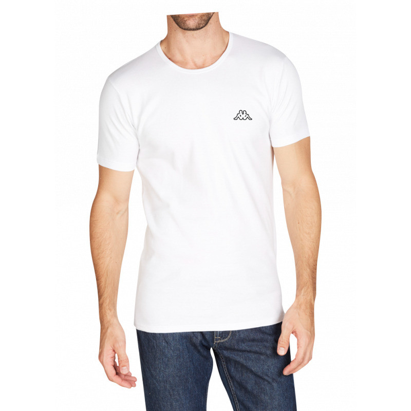 Футболка Kappa T-shirt Mezza Manica Girocollo білий Чол L K1304 BIANCO