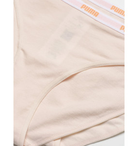 Нижня білизна жіноча Puma Iconic Bikini 2P Beige 573009001-010 L 573009001-010
