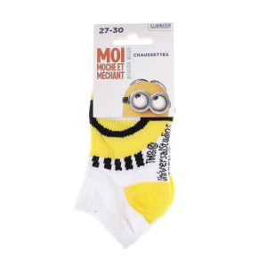 Шкарпетки MINION 2 YEUX AL ENDROIT білий Діт 27-30, арт.83890147-1 83890147-1