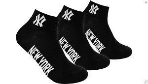 Шкарпетки New York Yankees 3 pk Quarter чорний Уні 35-38 15100003-1002