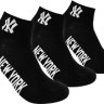 Шкарпетки New York Yankees 3 pk Quarter чорний Уні 35-38 15100003-1002